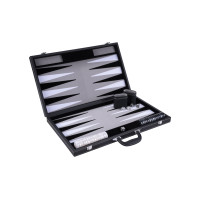 Backgammon in Grey Tournament XL Backgammon in Grey Tournament XL